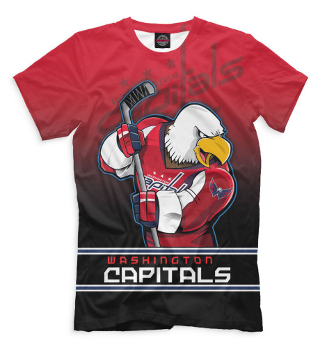 футболки print bar овечкин форма capitals домашняя 2019 Футболки Print Bar Washington Capitals