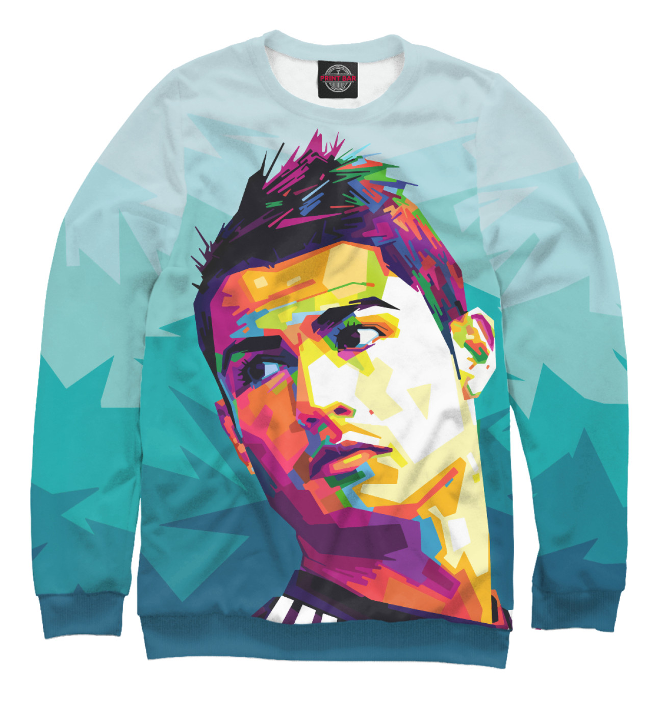 Женский Свитшот Cristiano Ronaldo Женский Свитшот Cristiano Ronaldo, артикул: FTO-161528-swi-1