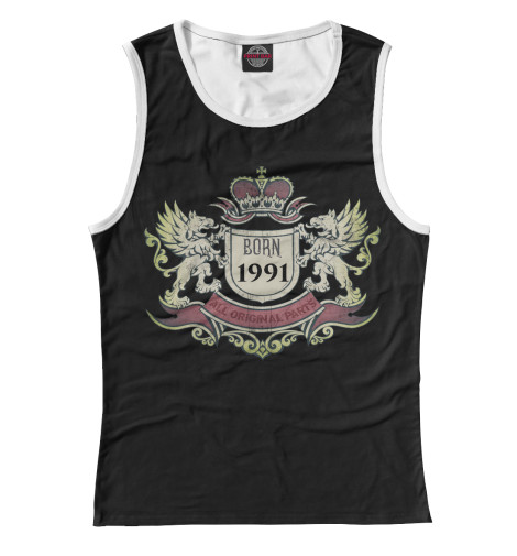 

Майки Print Bar, Белый, BORN 1991