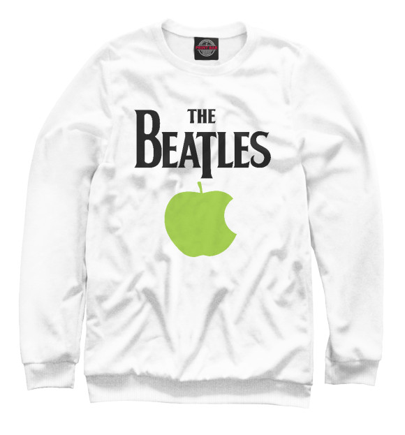 Свитшот для девочек с изображением The Beatles цвета Белый