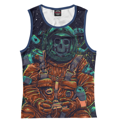 

Майки Print Bar, Белый, Астронавт игроман