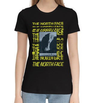 Хлопковая футболка для девочек The North Face