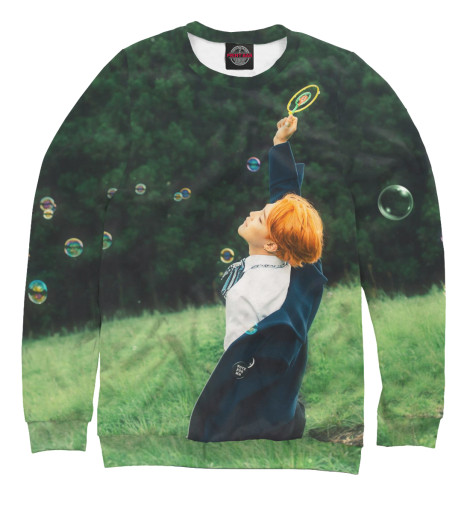 

Свитшоты Print Bar, Белый, Jimin BTS