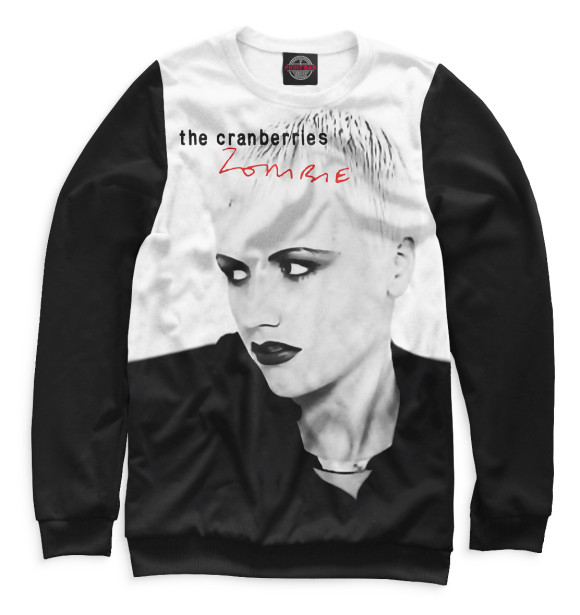 Свитшот для девочек с изображением The Cranberries цвета Белый