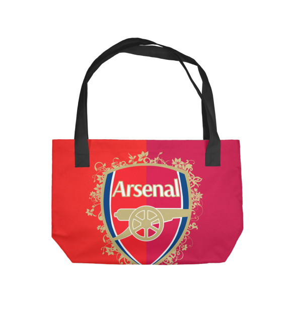 Пляжная сумка с изображением FC Arsenal цвета 