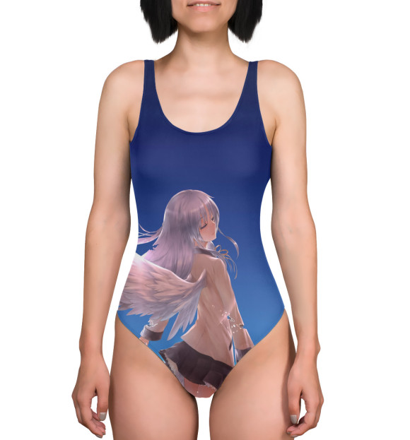 Купальник-боди с изображением Ритмы ангелов цвета 
