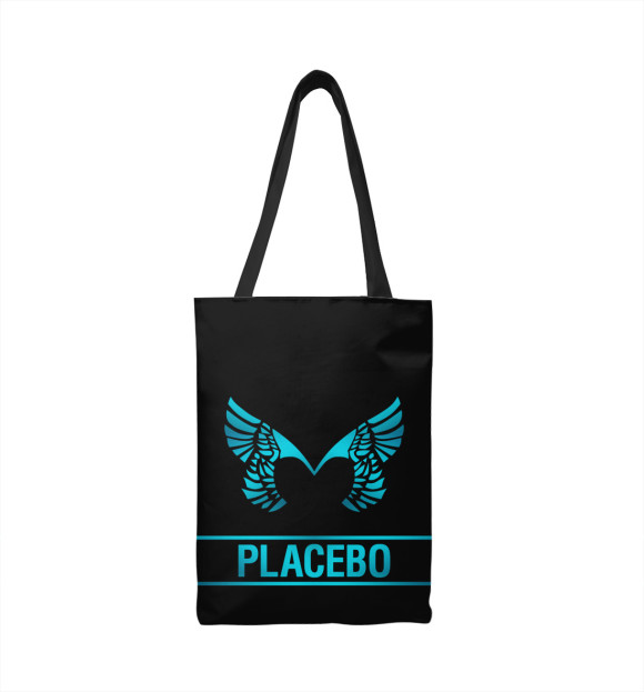 Сумка-шоппер с изображением Placebo цвета 
