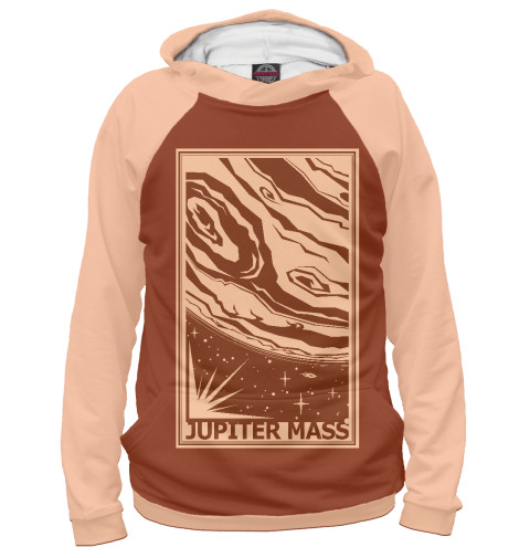 

Худи Print Bar, Белый, Jupiter Mass