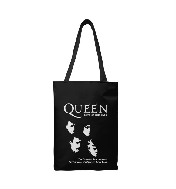 Сумка-шоппер с изображением Queen цвета 