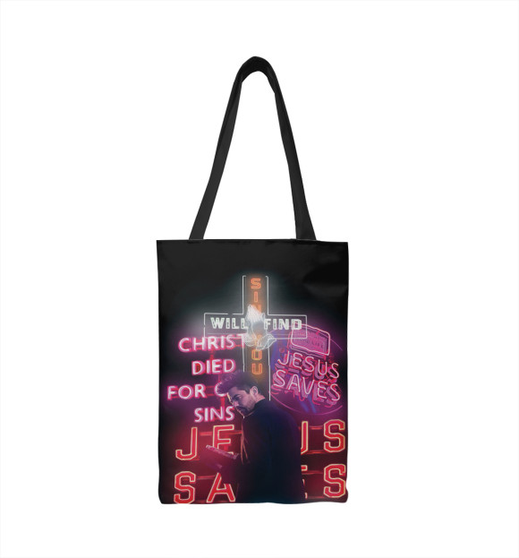 Сумка-шоппер с изображением Проповедник цвета 