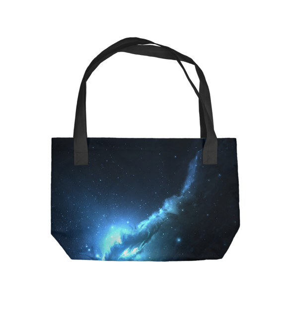 Пляжная сумка с изображением Космос цвета 