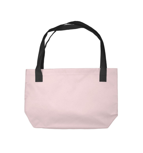 Пляжная сумка с изображением Pink hentai.. цвета 