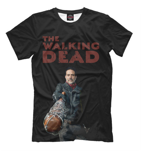 

Футболки Print Bar, Черный, Negan