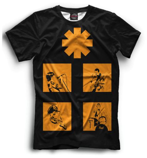 

Футболки Print Bar, Черный, RHCP