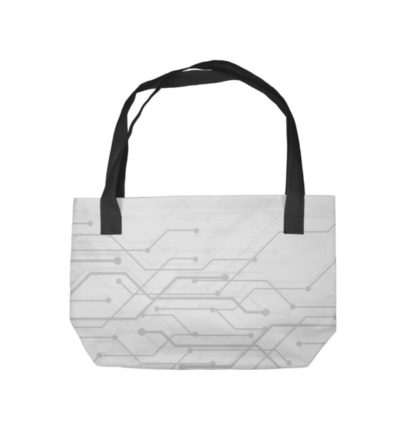 Пляжная сумка с изображением NieR: Automata цвета 