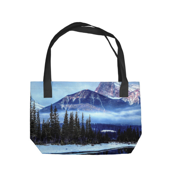 Пляжная сумка с изображением Mountain цвета 
