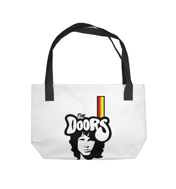 Пляжная сумка с изображением The Doors цвета 