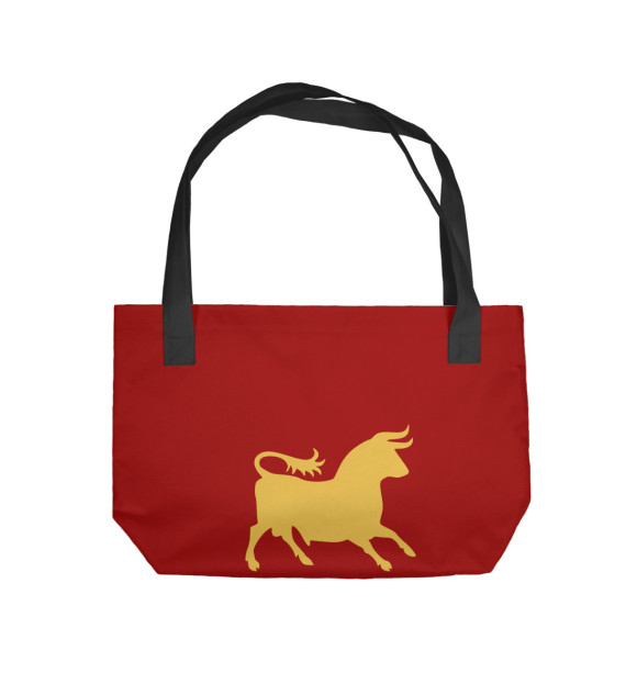 Пляжная сумка с притом Легион Цезаря цвета  Пляжная сумка с изображением Легион Цезаря цвета