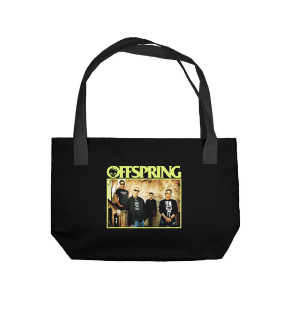 Пляжная сумка с изображением The Offspring цвета 
