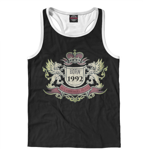 

Майки борцовки Print Bar, Белый, BORN 1992
