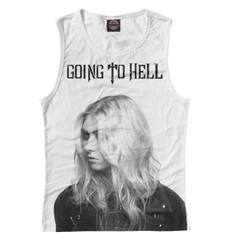 

Майки Print Bar, Белый, Going To Hell