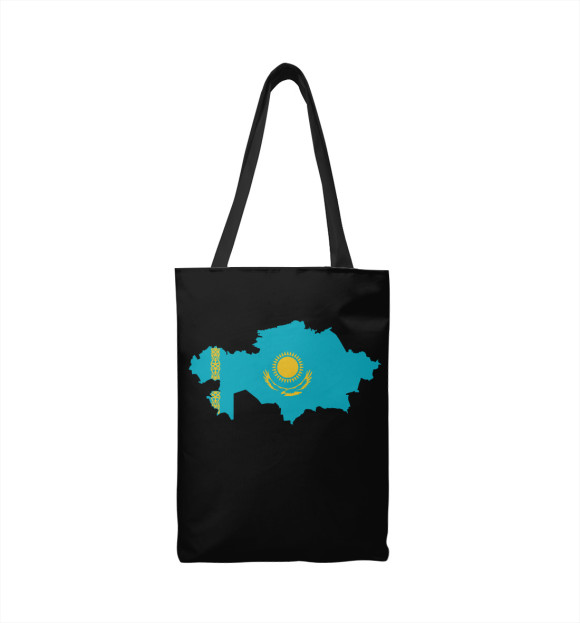 Сумка-шоппер с изображением Казахстан цвета 