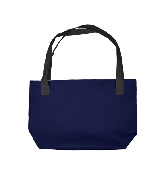Пляжная сумка с изображением Feel free цвета 