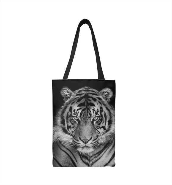 Сумка-шоппер с изображением Тигр цвета 