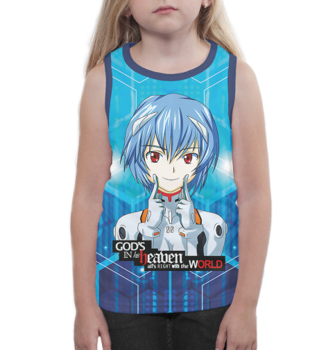 

Майки Print Bar, Белый, Neon Genesis Evangelion