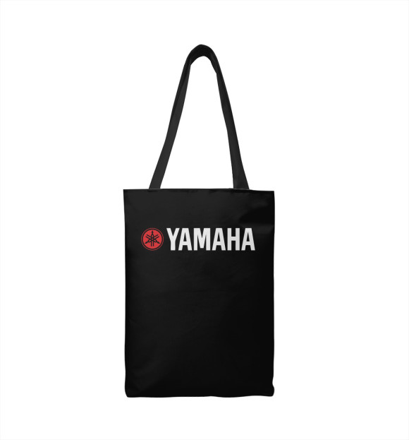 Сумка-шоппер с изображением Yamaha цвета 