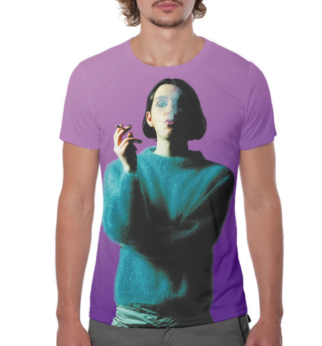 

Футболки Print Bar, Серый, Брайан Молко