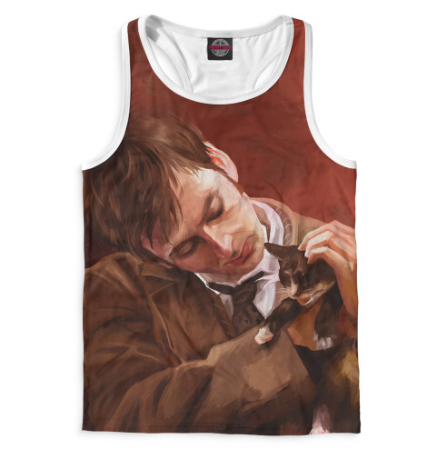 

Майки борцовки Print Bar, Белый, Доктор Кто