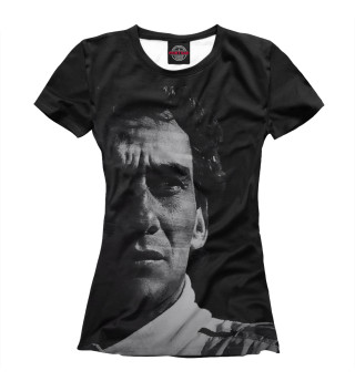 Женская футболка Ayrton Senna