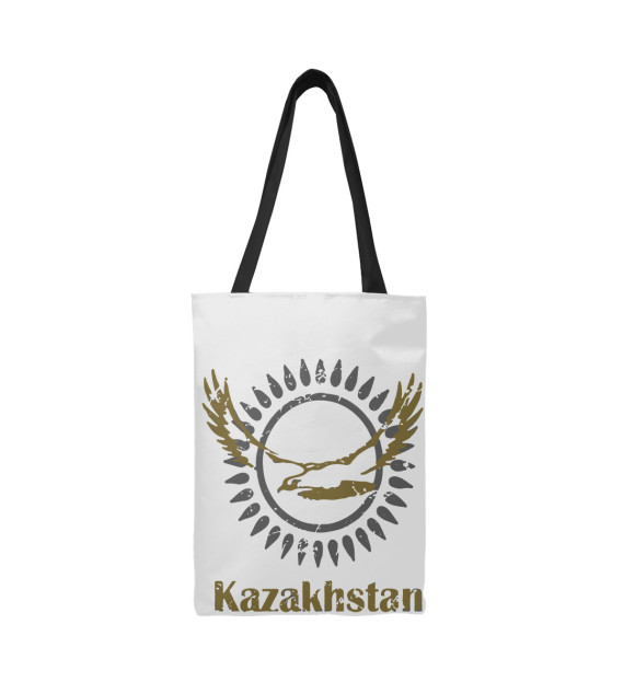 Сумка-шоппер с изображением Солнечный Казахстан цвета 