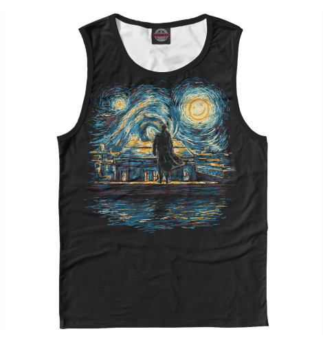 

Майки Print Bar, Белый, Шерлок