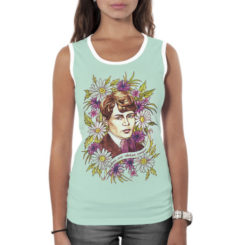 

Майки Print Bar, Белый, Сергей Есенин