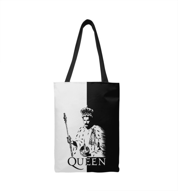 Сумка-шоппер с изображением Queen цвета 
