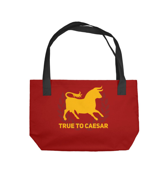 Пляжная сумка с изображением True To Caesar - Legion [Fallout: New Vegas] цвета 