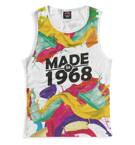 

Майки Print Bar, Белый, Made in 1968