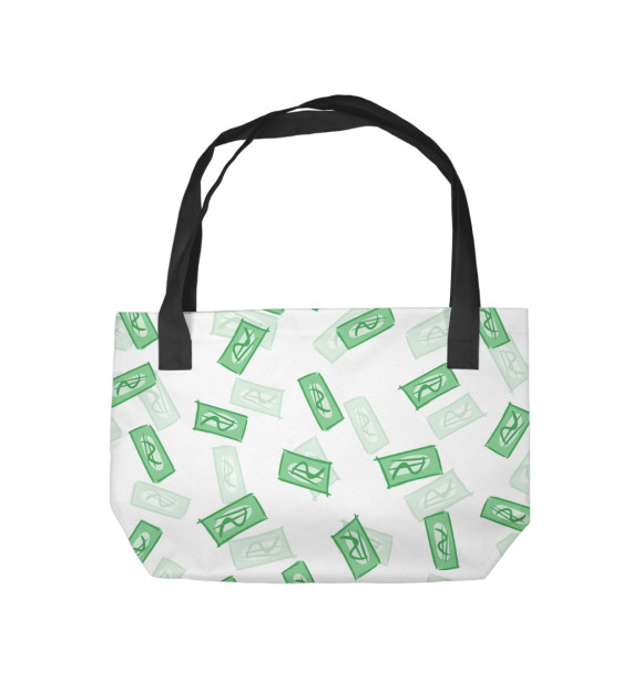 Пляжная сумка с изображением MORGENSHTERN - Вот Так цвета 