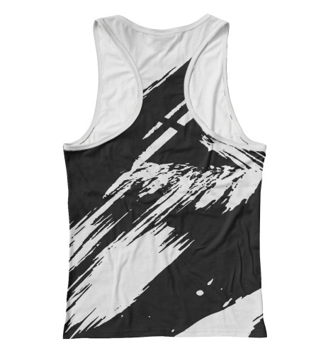 

Майки борцовки Print Bar, Белый, Чёрно-Белые краски