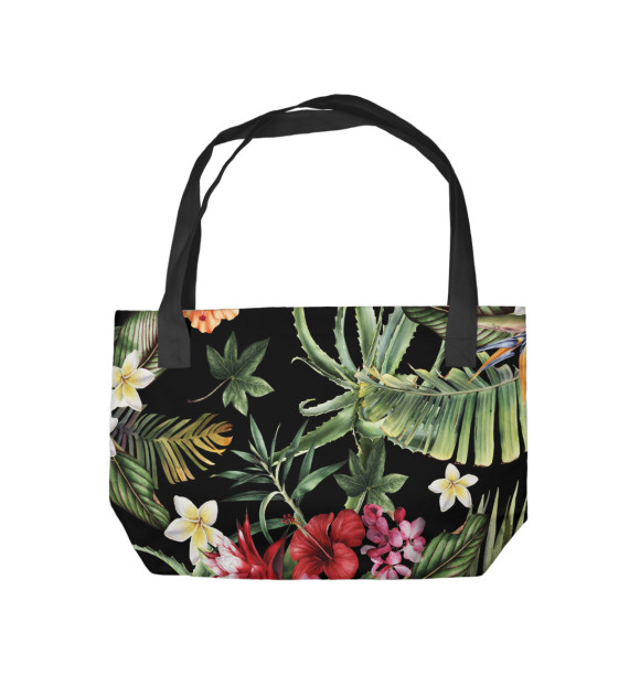 Пляжная сумка с изображением VANS Tropical цвета 
