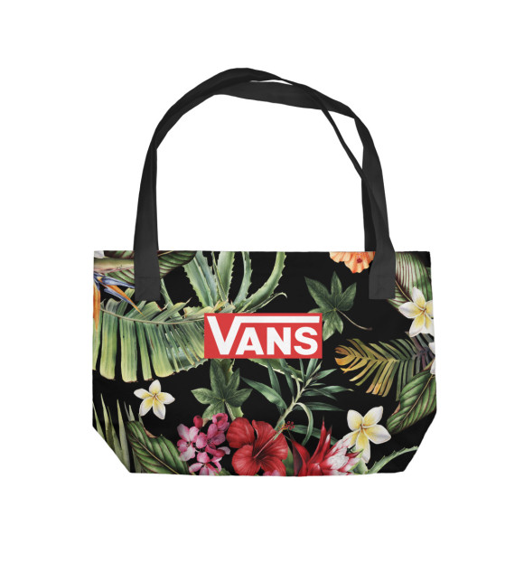 Пляжная сумка с изображением VANS Tropical цвета 