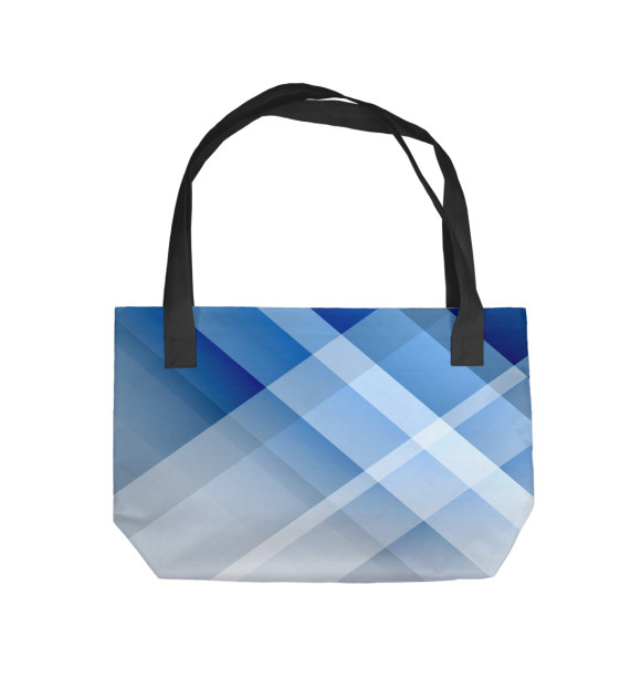 Пляжная сумка с изображением Something цвета 