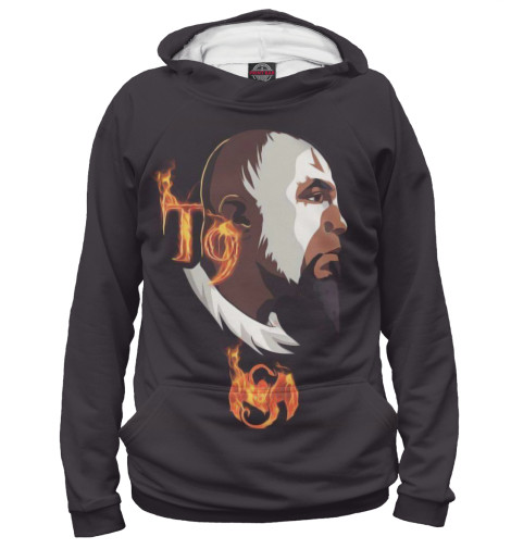 

Худи Print Bar, Белый, Tech N9ne