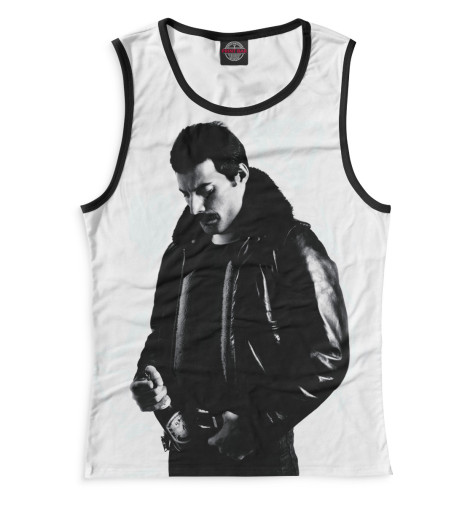 

Майки Print Bar, Белый, Freddie Mercury