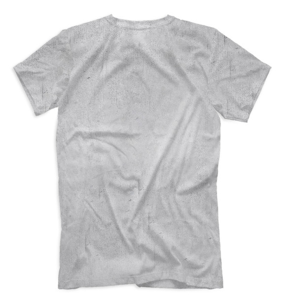 Мужская футболка с изображением Bahh Tee цвета Белый