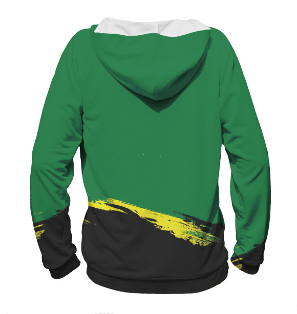 Мужское худи с изображением ФССП цвета Белый