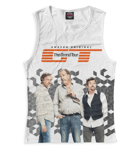 

Майки Print Bar, Белый, The Grand Tour