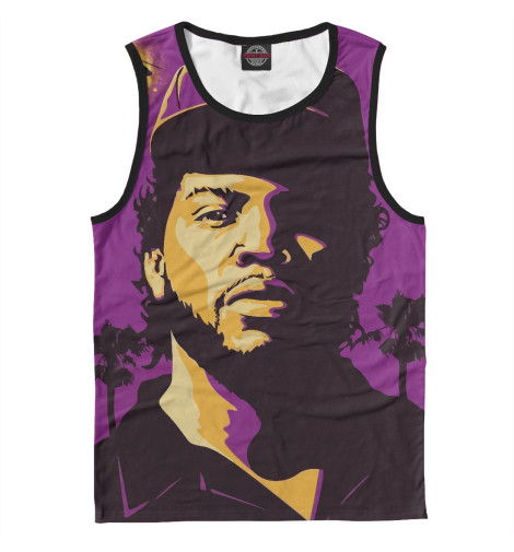 

Майки Print Bar, Белый, Ice Cube